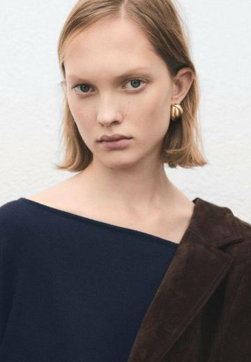 Длинный пуловер