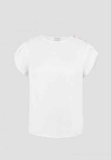 Атласная блузка