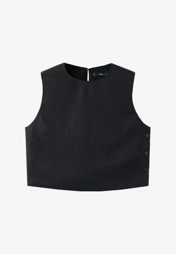 Блузка без рукавов