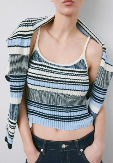 Топ на бретельках