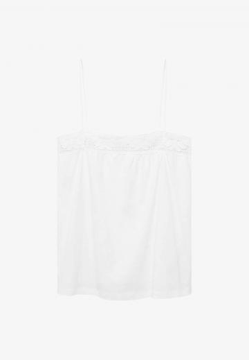 Топ на бретельках