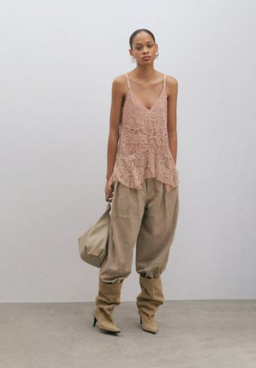 Длинный топ