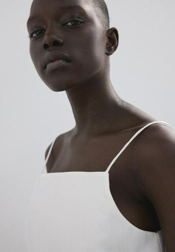 Топ на бретельках