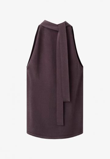 Блузка без рукавов