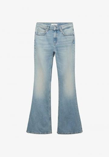 Клешеные джинсы