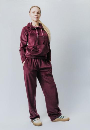 Пуловер с капюшоном