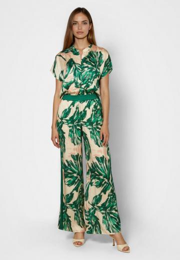 Атласная блузка