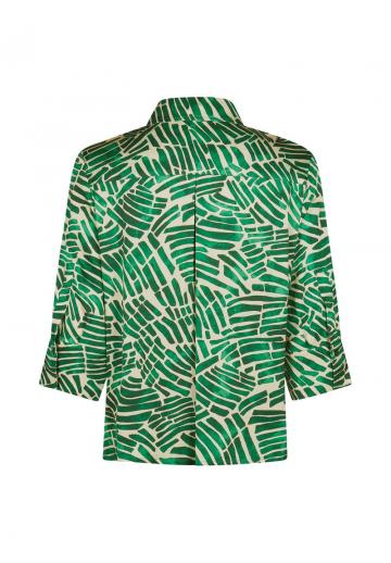 Атласная блузка