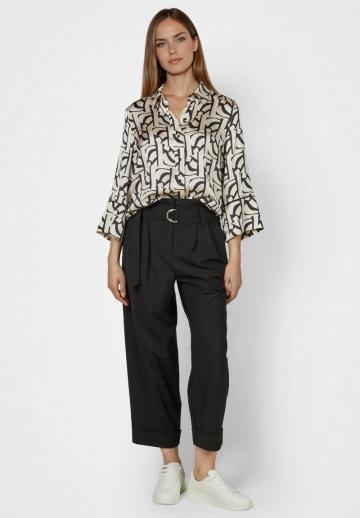 Атласная блузка