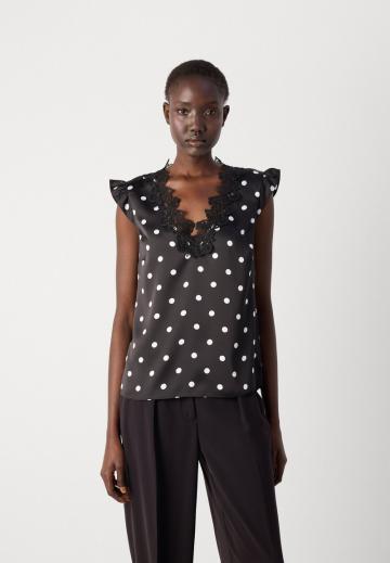 Атласная блузка