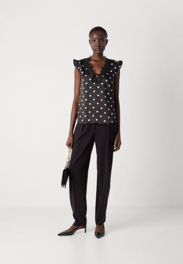 Атласная блузка