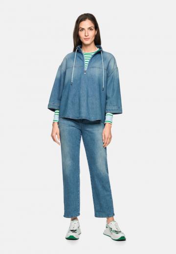 Джинсовая блузка