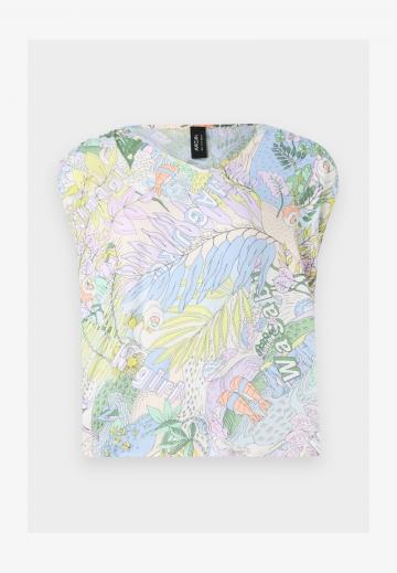 Атласная блузка