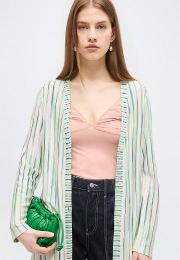 Длинный кардиган