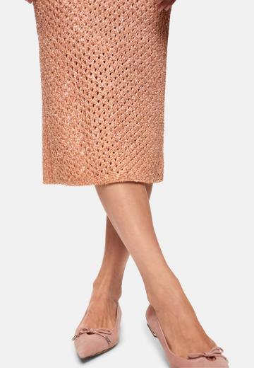 Вязаное платье