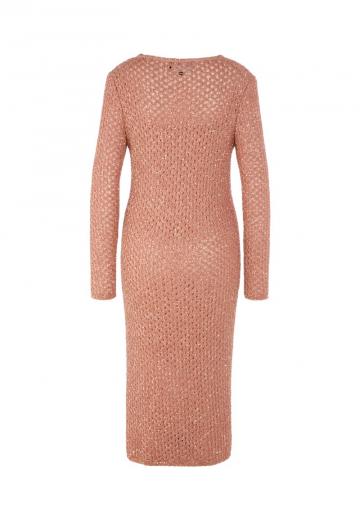 Вязаное платье