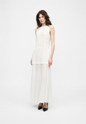 Вязаное платье