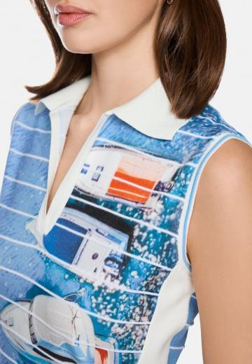 Вязаное платье