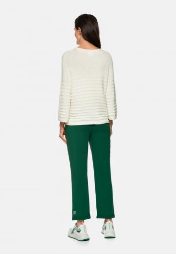 Пуловер с рукавом три четверти