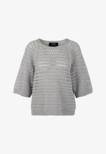 Пуловер с рукавом три четверти