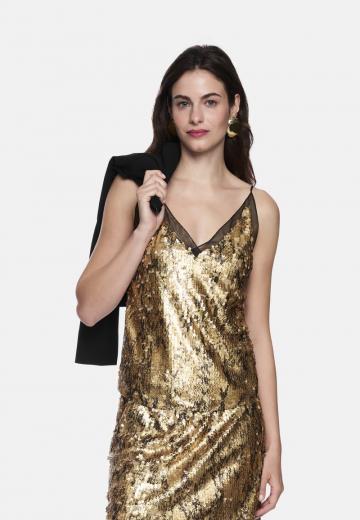 Топ на бретельках