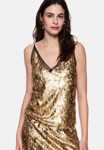 Топ на бретельках