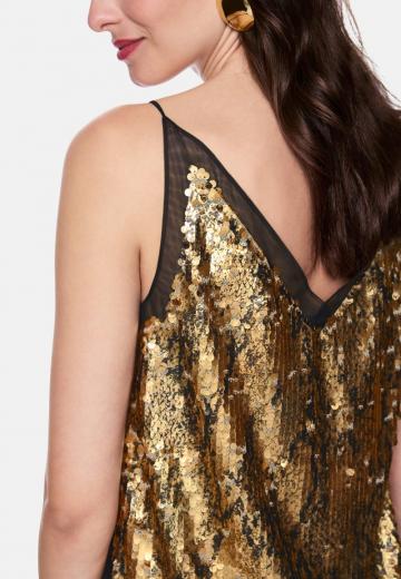 Топ на бретельках