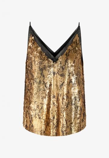 Топ на бретельках