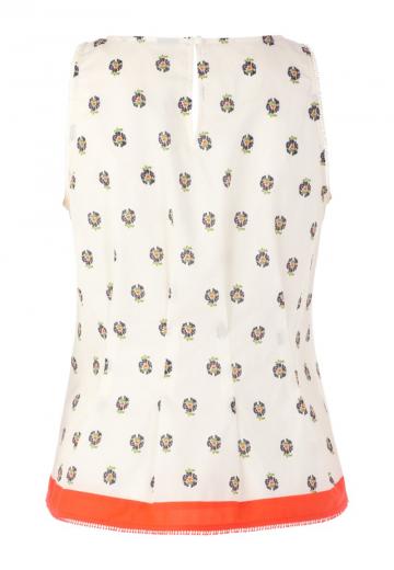 Блузка без рукавов