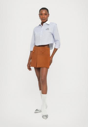 Кожаная юбка