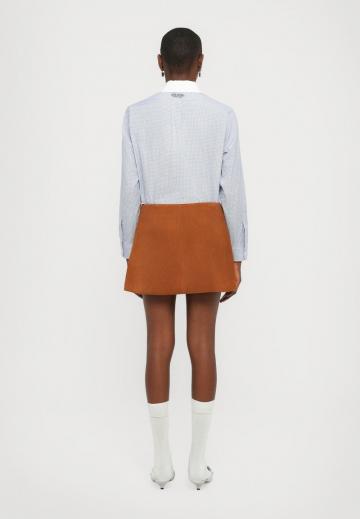 Кожаная юбка