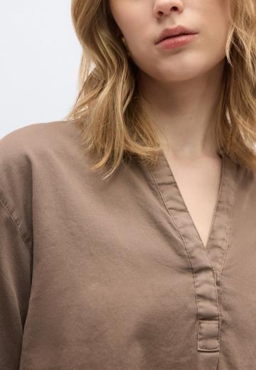 Атласная блузка