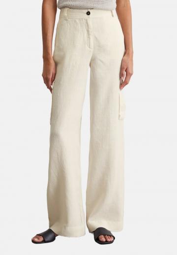 Брюки с накладными карманами