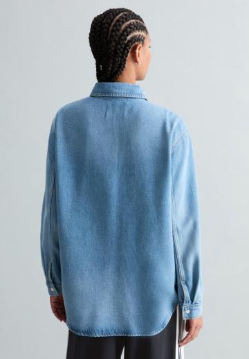 Джинсовая блузка