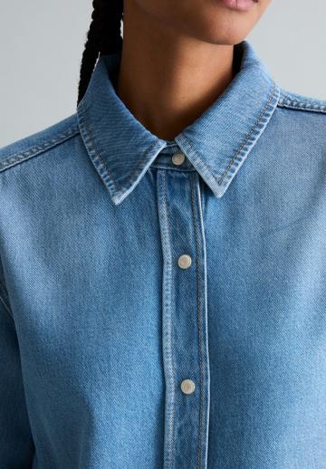 Джинсовая блузка