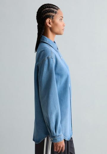 Джинсовая блузка