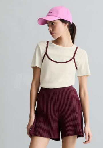 Топ на бретельках