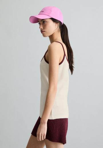 Топ на бретельках