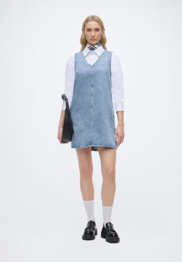 Джинсовое платье