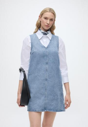 Джинсовое платье