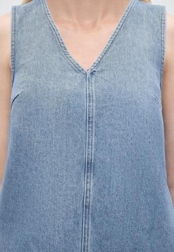 Джинсовое платье