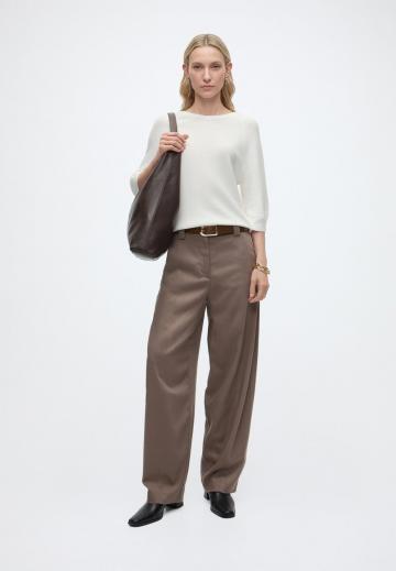 Пуловер с рукавом три четверти