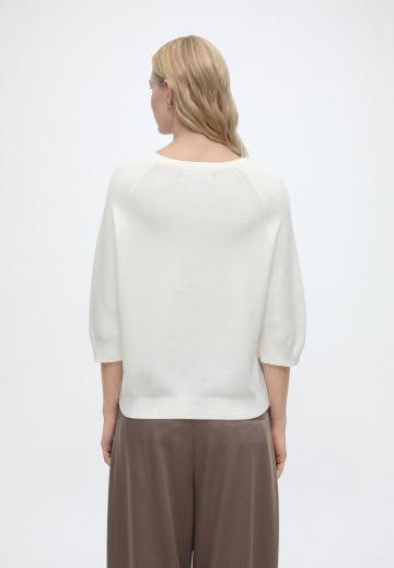 Пуловер с рукавом три четверти