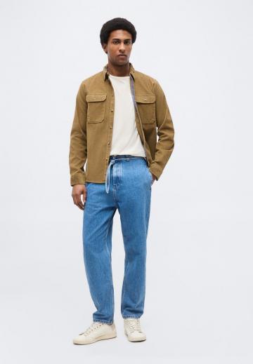 Прямые джинсы