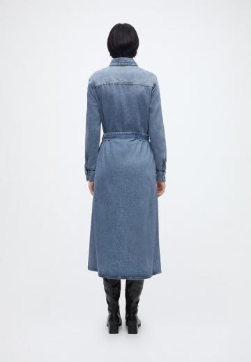 Джинсовое платье