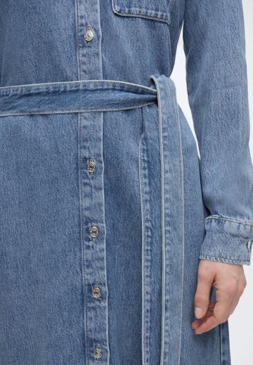 Джинсовое платье