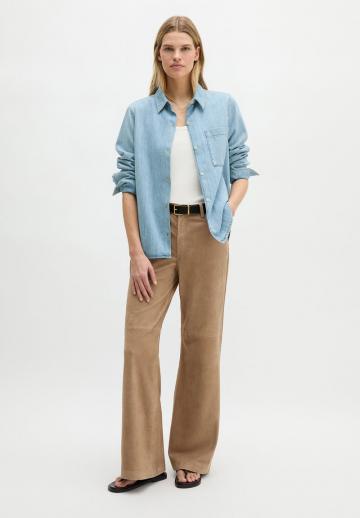 Джинсовая блузка