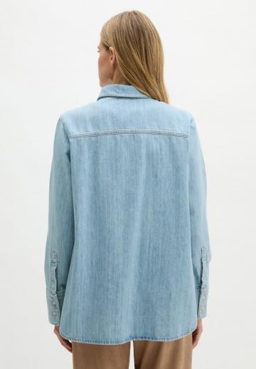 Джинсовая блузка
