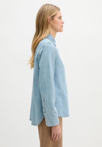 Джинсовая блузка