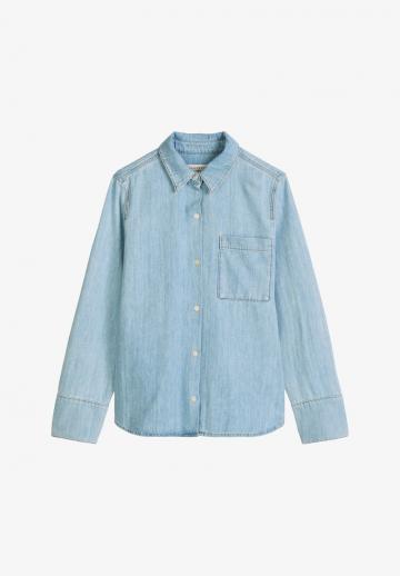 Джинсовая блузка